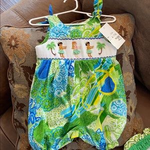 Smocked Hawaiian Outfit